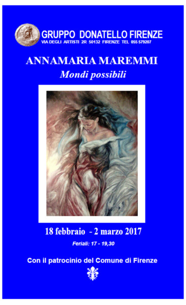 Painting titled "Manifesto Mostra.jpg" by Annamaria Maremmi, Original Artwork