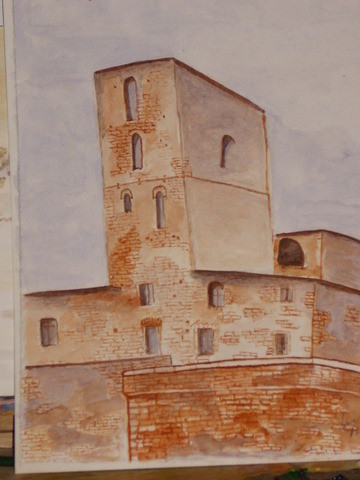 Painting titled "dipinti_259.JPG" by Anna Maria Ladu, Original Artwork