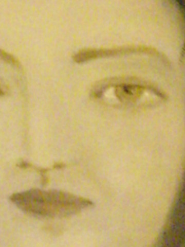 Pittura intitolato "Portrait (particola…" da Anna Maria Ladu, Opera d'arte originale
