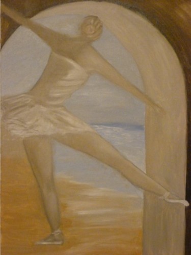 Pittura intitolato "Senza titolo 8" da Anna Maria Ladu, Opera d'arte originale, Olio