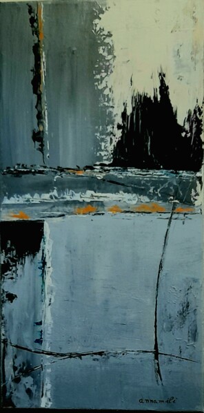 Emprunter un chemin différent... Malerei mit dem Titel "Emprunter un chemin…" von Annamili_art, Original-Kunstwerk, Acryl