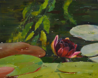 The harmony of silence Peinture intitulée "The harmony of sile…" par Anna Muraveva, Œuvre d'art originale, Huile