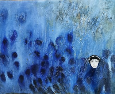 Pittura intitolato "Kaboul" da Anna Rita Napolitano, Opera d'arte originale, Olio