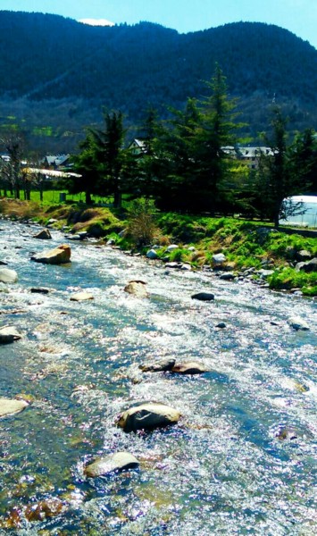 Фотография под названием "Spain Vielha river" - Anna Gogoleva, Подлинное произведение искусства