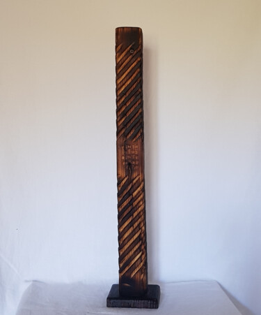 Sculpture titled "Twist" by Annbo, Original Artwork, Wood
