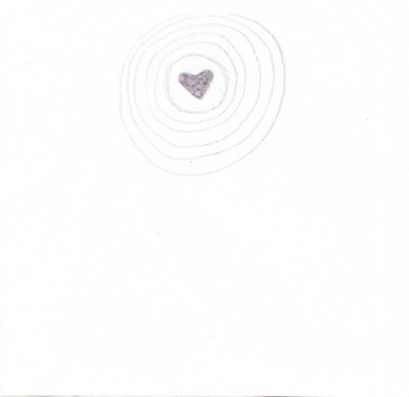 Drawing titled "heart" by Anni Boreiko, Original Artwork, Other