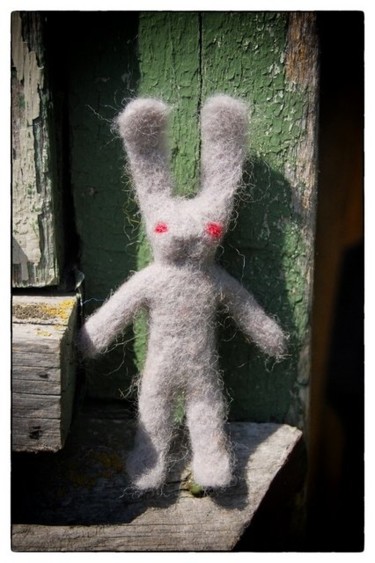 Ремесла под названием "Rabbit" - Anni Boreiko, Подлинное произведение искусства