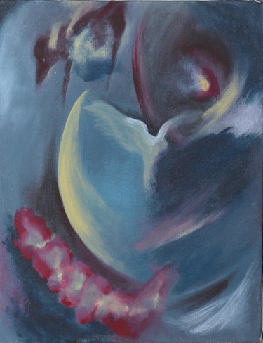 Peinture intitulée "Rêve" par Anne B, Œuvre d'art originale