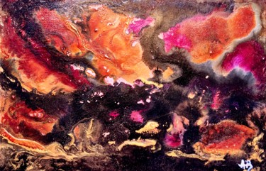 Peinture intitulée "La tempête" par Anne Brigaud, Œuvre d'art originale