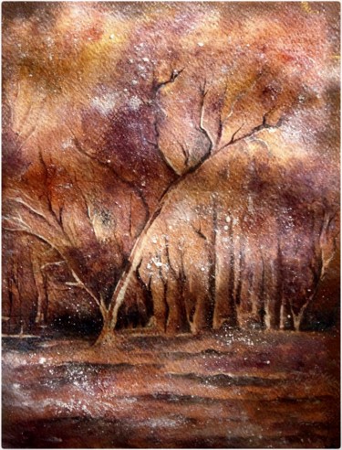Pintura titulada "Aveyron" por Anne Brigaud, Obra de arte original