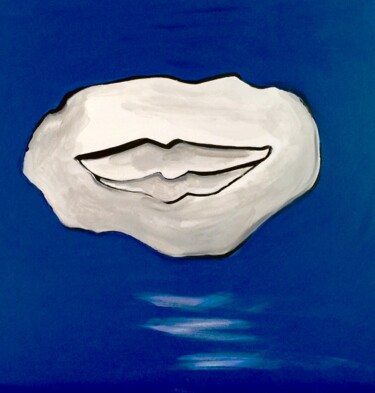 Peinture intitulée "Sourire 3" par Anne Broitman, Œuvre d'art originale, Acrylique Monté sur Châssis en bois