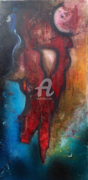 Painting titled "" Ton jour de gloir…" by Carlann, Original Artwork, Oil