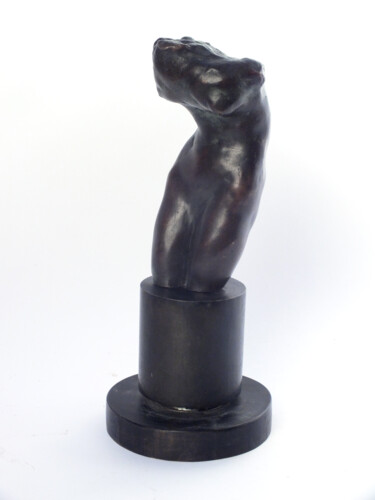 Sculpture titled "La Nuit" by Anne Cardot, Original Artwork, Bronze
