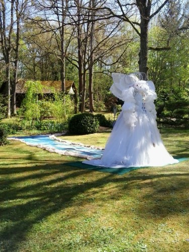 Scultura intitolato "voile-de-loire.jpg" da Anne Delaby, Opera d'arte originale, Media misti