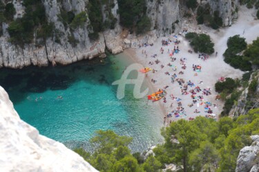 Photographie intitulée "Calanque d'En Vau,…" par Anne D'Orion, Œuvre d'art originale