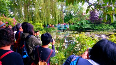 Photography titled "Giverny sous les pr…" by Anne D'Orion, Original Artwork