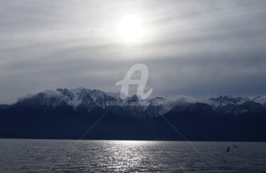 Photographie intitulée "Un soleil de brume…" par Anne D'Orion, Œuvre d'art originale