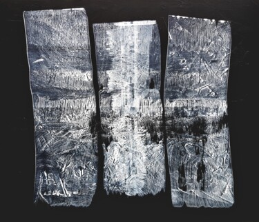 Картина под названием "SCARS" - Anne Girault Bardaud, Подлинное произведение искусства, Акрил Установлен на Деревянная рама…