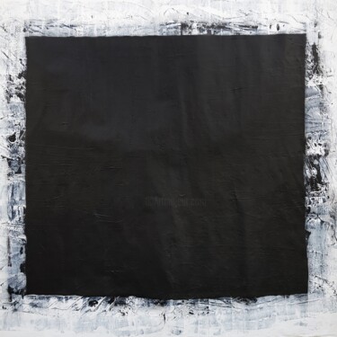 "BLACK DERMIS" başlıklı Tablo Anne Girault Bardaud tarafından, Orijinal sanat, Akrilik Ahşap Sedye çerçevesi üzerine monte e…