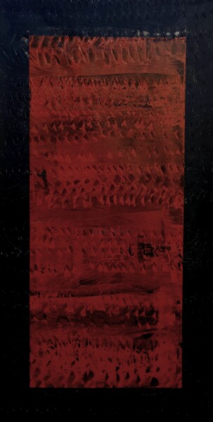 绘画 标题为“RED PRINT” 由Anne Girault Bardaud, 原创艺术品, 丙烯