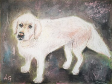 "Biscotte" başlıklı Tablo Anne Gobin tarafından, Orijinal sanat, Pastel