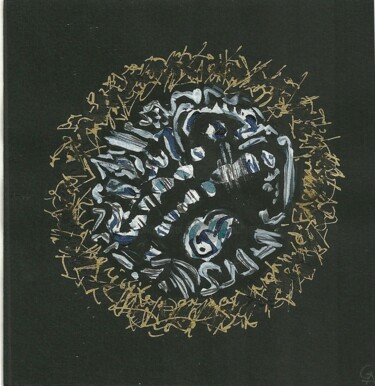 Zeichnungen mit dem Titel "oeuvre-au-noir-" von Anne Guerrant, Original-Kunstwerk, Andere
