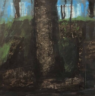Pintura intitulada "Tree no.32" por Anne-Julie Hynes, Obras de arte originais, Acrílico