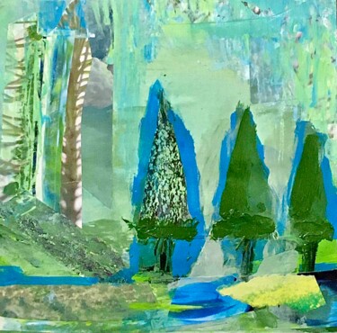 Pintura intitulada "Tree no.19" por Anne-Julie Hynes, Obras de arte originais, Acrílico