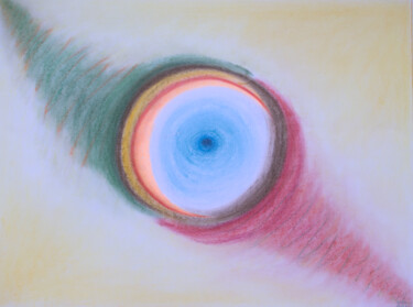 Drawing titled "Union" by Anne Laure Klein, Original Artwork, Pastel