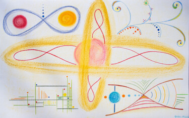 Drawing titled "L’être humain indes…" by Anne Laure Klein, Original Artwork, Pastel