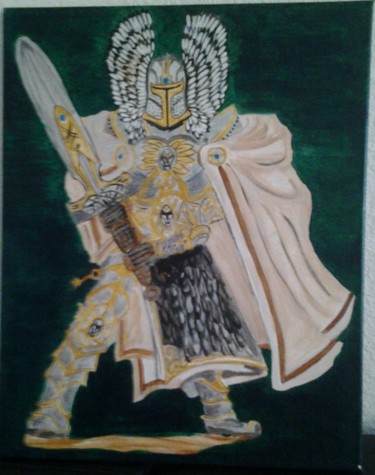 Painting titled "Paladin" by Boudiche, Original Artwork