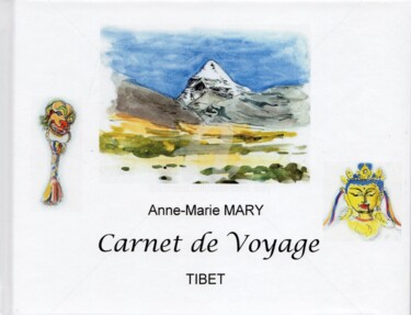 「carnet de voyage au…」というタイトルの描画 Anne-Marie Maryによって, オリジナルのアートワーク, 水彩画