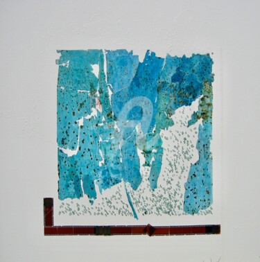 Painting titled "Mémoire oubliée n°15" by Anne-Marie Mary, Original Artwork, Acrylic Mounted on Wood Stretcher frame