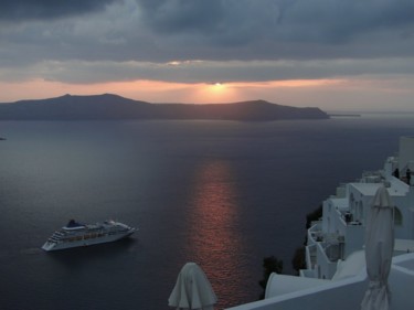 Photographie intitulée "coucher de soleil s…" par Anne Marie Mermet, Œuvre d'art originale, Photographie non manipulée