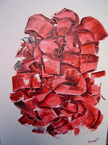 "rubans" başlıklı Tablo Anne Marie Mermet tarafından, Orijinal sanat, Akrilik