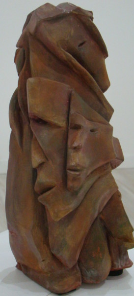 Sculpture titled "dsc06262.jpg" by Anne Marie Mermet, Original Artwork, Terra cotta