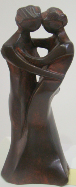Sculpture intitulée "danse" par Anne Marie Mermet, Œuvre d'art originale, Bronze