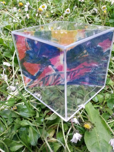Отпечатки и Гравюры под названием "Cube 6-42" - Anne Maury, Подлинное произведение искусства