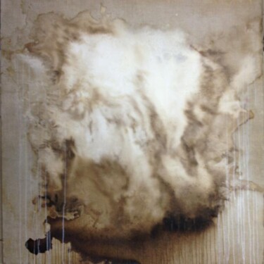 Peinture intitulée "cloud" par Anne-Michelle Vrillet (Mina), Œuvre d'art originale, Autre