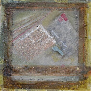 Painting titled "A12Be3 SiO3 6- Fe ." by Anne-Michelle Vrillet (Mina), Original Artwork, Oil