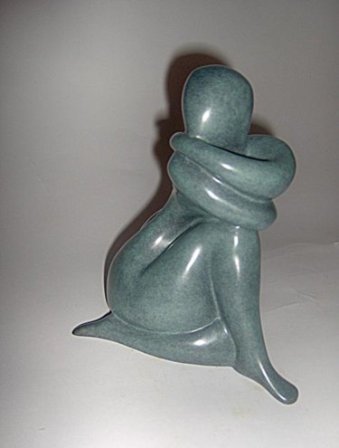 Sculpture titled "reverie_640_px" by Anne Rygaloff, Original Artwork, Metals