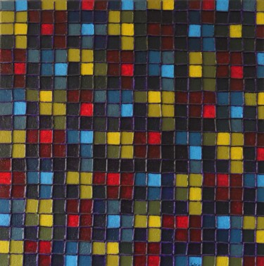 Painting titled "Complete chord" by Anne Salz, Original Artwork, Acrylic