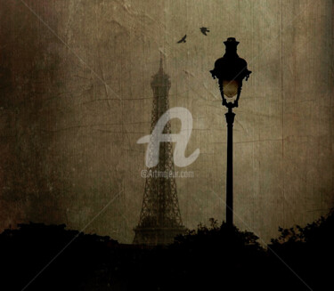 Digital Arts titled "Paris i love you" by Anne Seltmann, Original Artwork