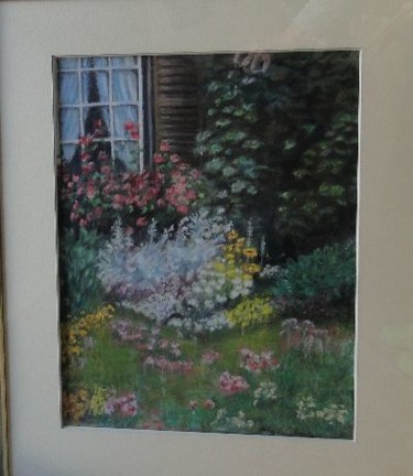 Peinture intitulée "Le Jardin" par Anne Vincent-Rohaut, Œuvre d'art originale