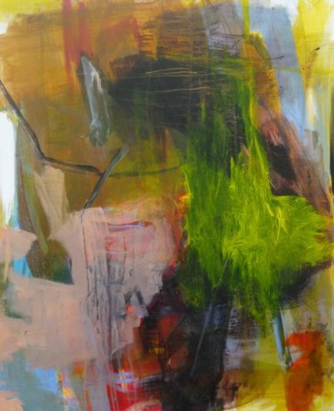 Painting titled "n°13" by Anne Lehembre, Original Artwork