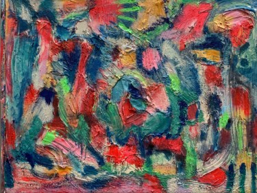 Malerei mit dem Titel "VUCA ( Volatility,…" von Anne-Marie Delaunay-Danizio, Original-Kunstwerk, Acryl