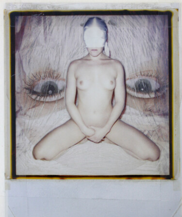 Collages titled "Polaroids – Nude #04" by Annemarieke Van Peppen, Original Artwork, Manipulated Photography