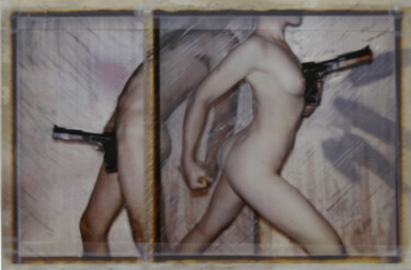 Collages titulada "Equality" por Annemarieke Van Peppen, Obra de arte original, Fotografía analógica