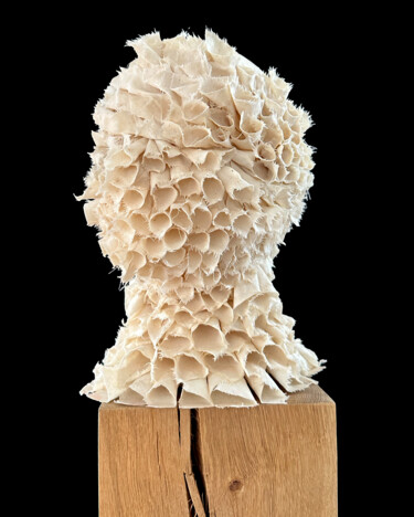 Sculpture intitulée "Emanatin 3" par Annemarieke Van Peppen, Œuvre d'art originale, Tissu