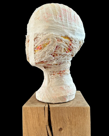 Скульптура под названием "Emanation 4" - Annemarieke Van Peppen, Подлинное произведение искусства, Ткань